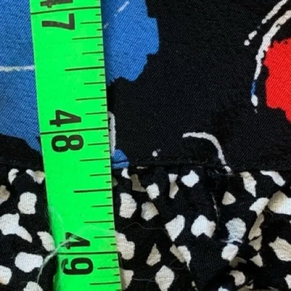 NWT RIXO x Target Floral Off–Shoulder Puff Sleeve Maxi Dress Size 6 - Picture 14 of 15